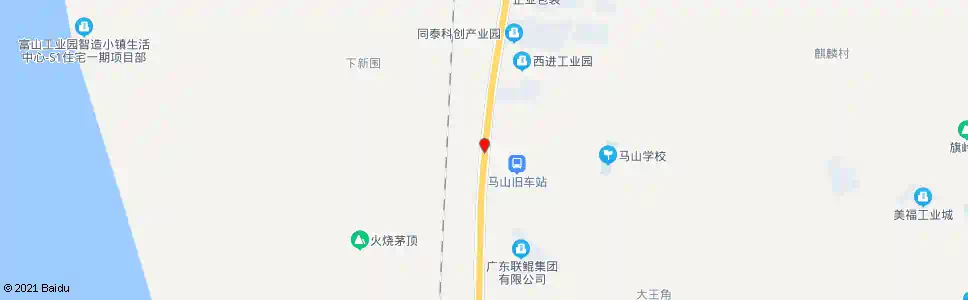 珠海马山村口_公交站地图_珠海公交_妙搜公交查询2025
