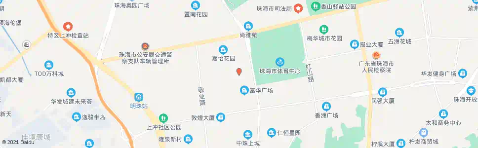 珠海富康花园_公交站地图_珠海公交_妙搜公交查询2025