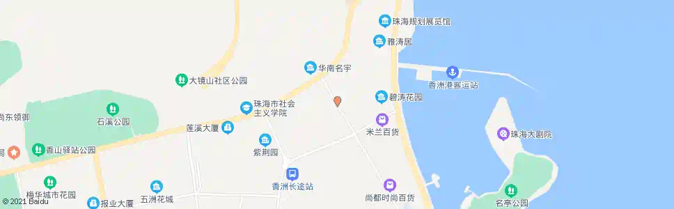 珠海华海路口_公交站地图_珠海公交_妙搜公交查询2025