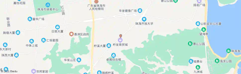 珠海香宁花园_公交站地图_珠海公交_妙搜公交查询2025