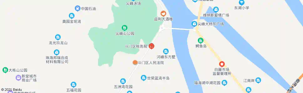 珠海斗门地税局_公交站地图_珠海公交_妙搜公交查询2025