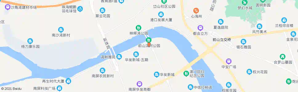 珠海华发新城总站_公交站地图_珠海公交_妙搜公交查询2025
