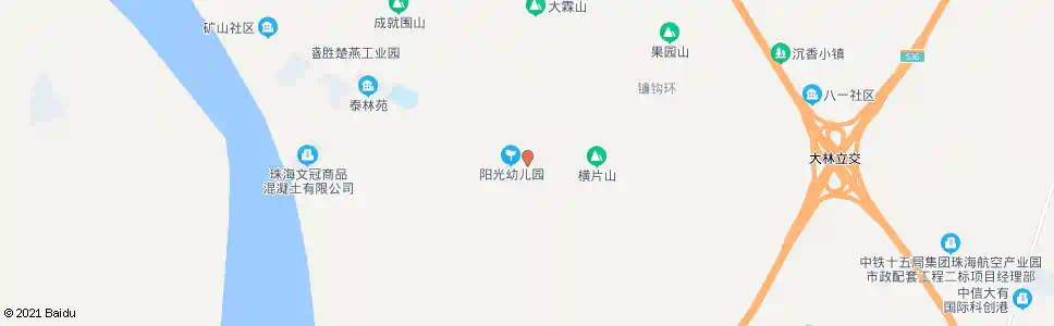 珠海大林_公交站地图_珠海公交_妙搜公交查询2025