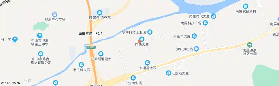 珠海屏北二路西_公交站地图_珠海公交_妙搜公交查询2025