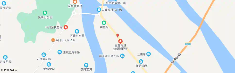 珠海白藤湖_公交站地图_珠海公交_妙搜公交查询2025