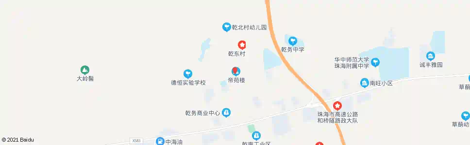 珠海乾务饼厂_公交站地图_珠海公交_妙搜公交查询2025