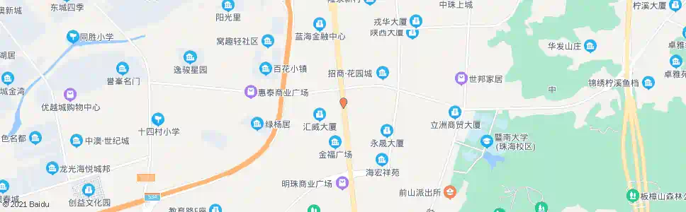 珠海翠景工业区_公交站地图_珠海公交_妙搜公交查询2025