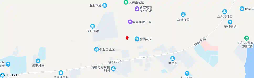 珠海新青管委会_公交站地图_珠海公交_妙搜公交查询2025