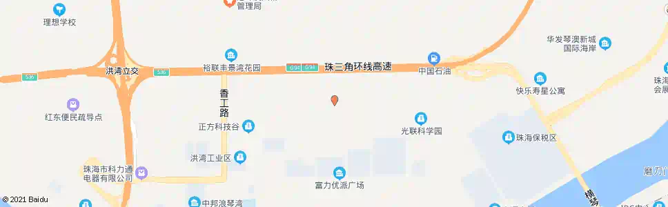 珠海恒利工业园北门_公交站地图_珠海公交_妙搜公交查询2025