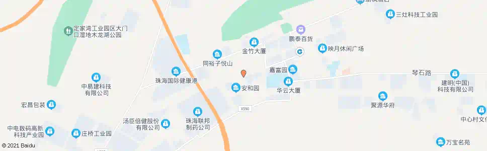 珠海星汉路东_公交站地图_珠海公交_妙搜公交查询2025