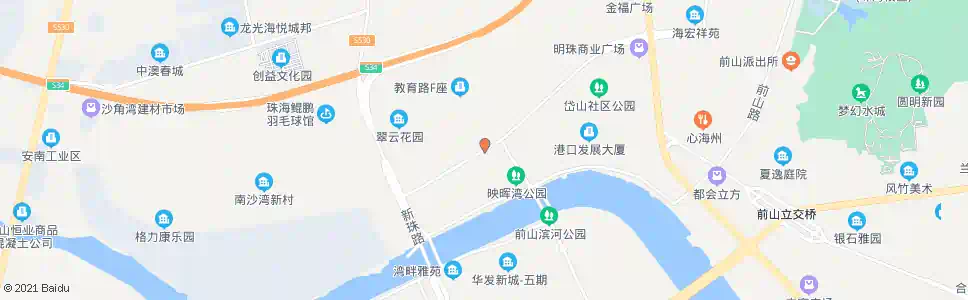 珠海福石_公交站地图_珠海公交_妙搜公交查询2025