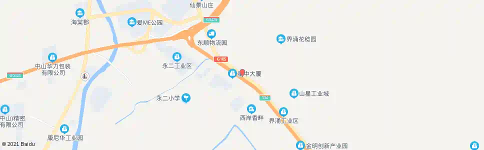 珠海界涌北_公交站地图_珠海公交_妙搜公交查询2025