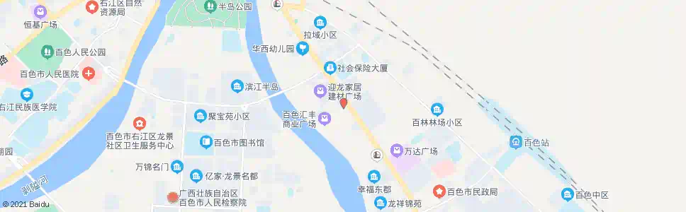 百色百色综合港_公交站地图_百色公交_妙搜公交查询2025