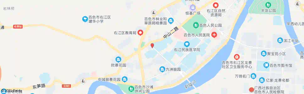 百色秀丽花园_公交站地图_百色公交_妙搜公交查询2025