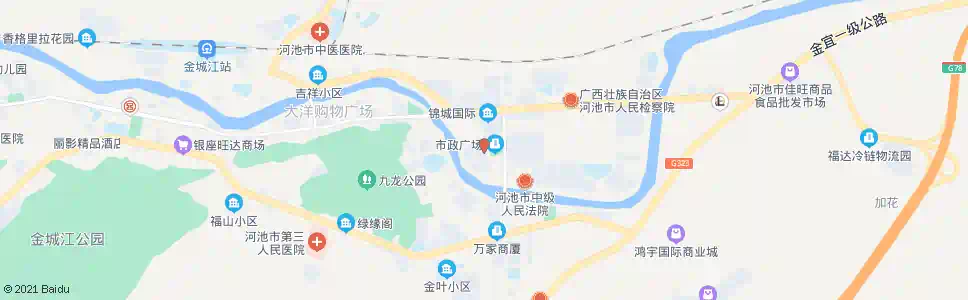 百色通机厂_公交站地图_百色公交_妙搜公交查询2025