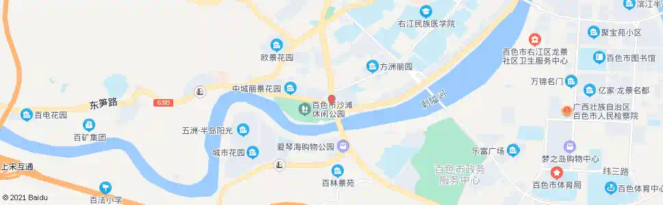 百色城西路_公交站地图_百色公交_妙搜公交查询2025
