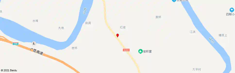 百色砖厂_公交站地图_百色公交_妙搜公交查询2025