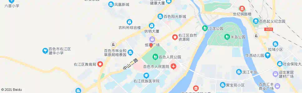 百色水厂_公交站地图_百色公交_妙搜公交查询2025