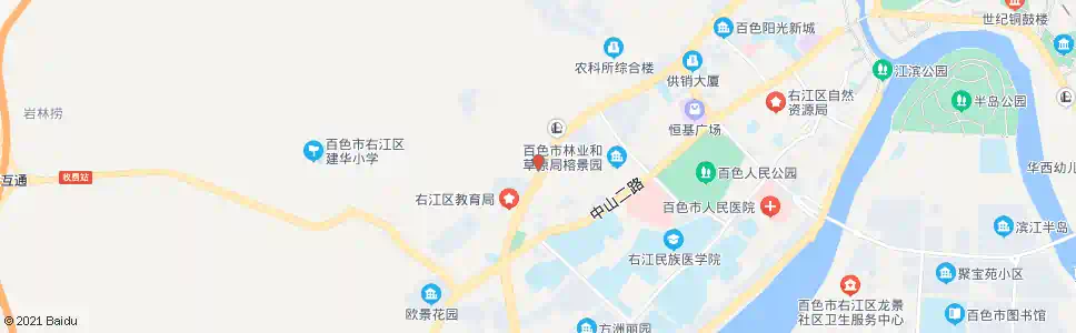 百色水利工程处_公交站地图_百色公交_妙搜公交查询2025