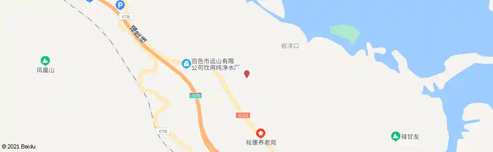 百色岩洋_公交站地图_百色公交_妙搜公交查询2025