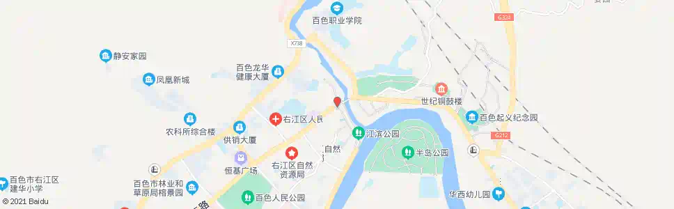 百色解放街_公交站地图_百色公交_妙搜公交查询2025