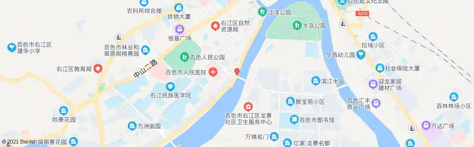 百色江滨一路_公交站地图_百色公交_妙搜公交查询2025