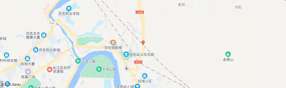 百色隧洞公路_公交站地图_百色公交_妙搜公交查询2025