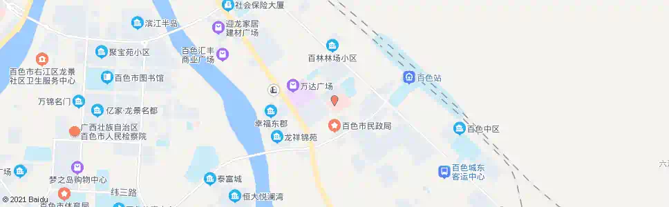 百色中医院_公交站地图_百色公交_妙搜公交查询2025
