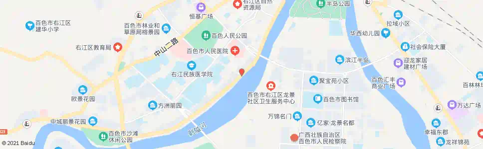 百色西园路路口_公交站地图_百色公交_妙搜公交查询2025