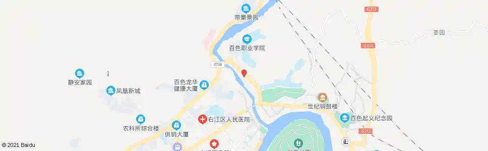 百色鹅城卫生院_公交站地图_百色公交_妙搜公交查询2025