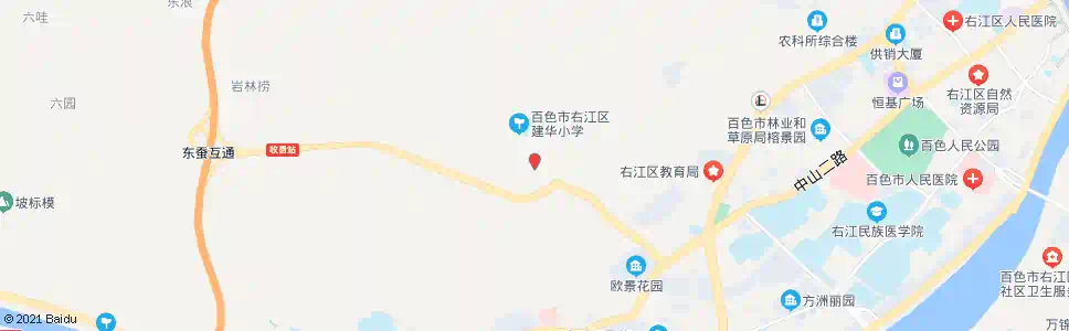 百色建华厂_公交站地图_百色公交_妙搜公交查询2025