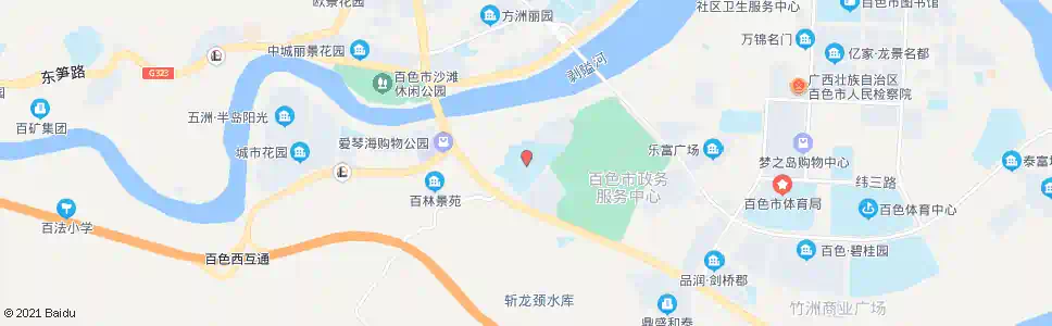 百色祈福高中后门_公交站地图_百色公交_妙搜公交查询2025