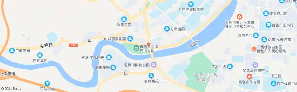 百色百林桥_公交站地图_百色公交_妙搜公交查询2025