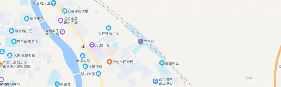 百色公篓路口_公交站地图_百色公交_妙搜公交查询2025