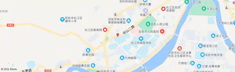 百色东合岔路口_公交站地图_百色公交_妙搜公交查询2025