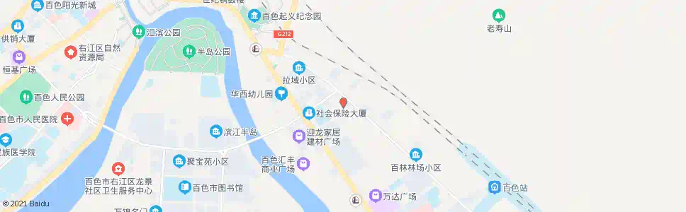 百色市委干部培训中心_公交站地图_百色公交_妙搜公交查询2025