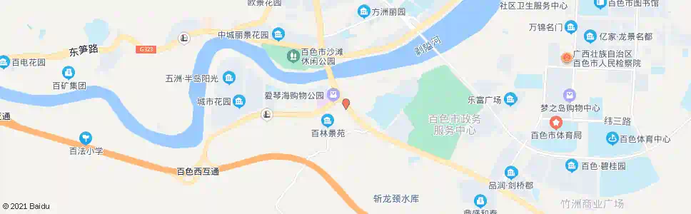 百色那怀路口_公交站地图_百色公交_妙搜公交查询2025