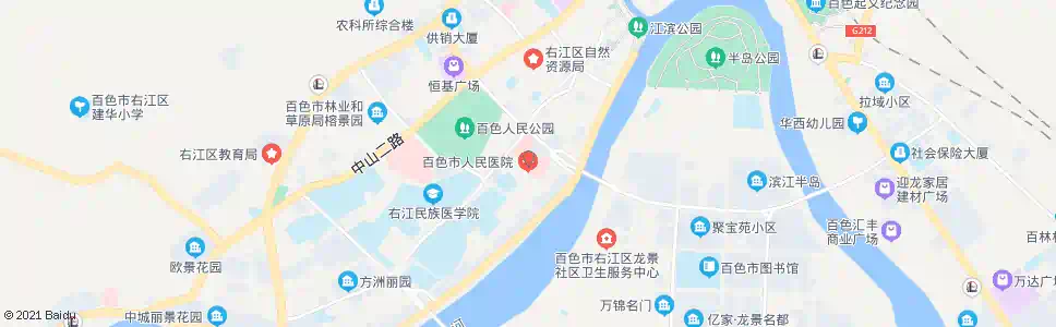 百色市医院_公交站地图_百色公交_妙搜公交查询2025
