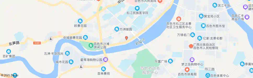 百色幸福港湾_公交站地图_百色公交_妙搜公交查询2025