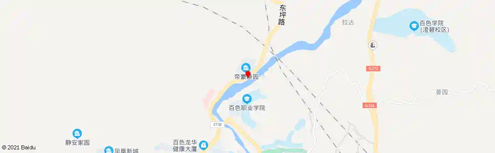 百色冬泳园_公交站地图_百色公交_妙搜公交查询2025