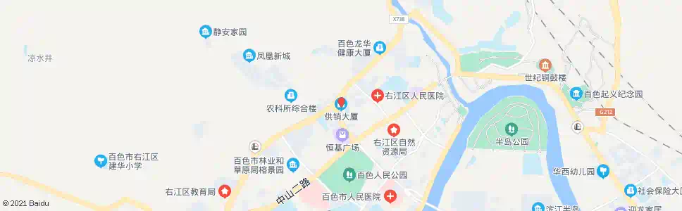百色供销大厦_公交站地图_百色公交_妙搜公交查询2025