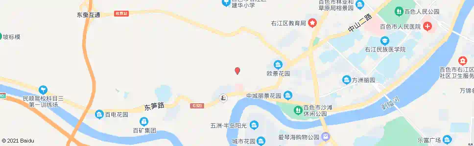 百色右江砖瓦厂_公交站地图_百色公交_妙搜公交查询2025