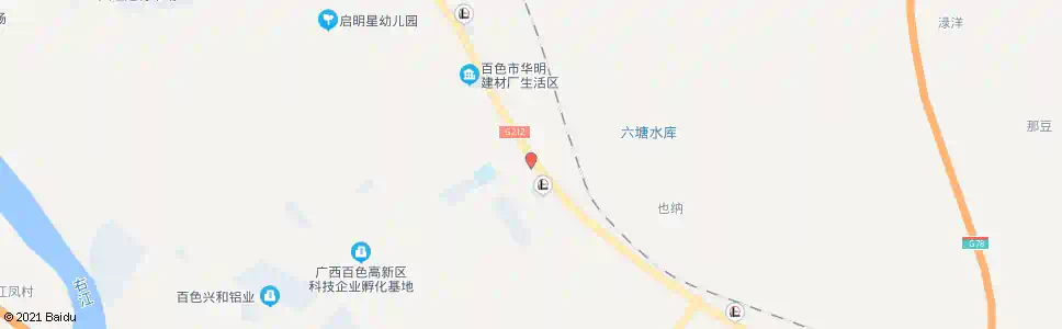 百色中山服装工业园_公交站地图_百色公交_妙搜公交查询2025