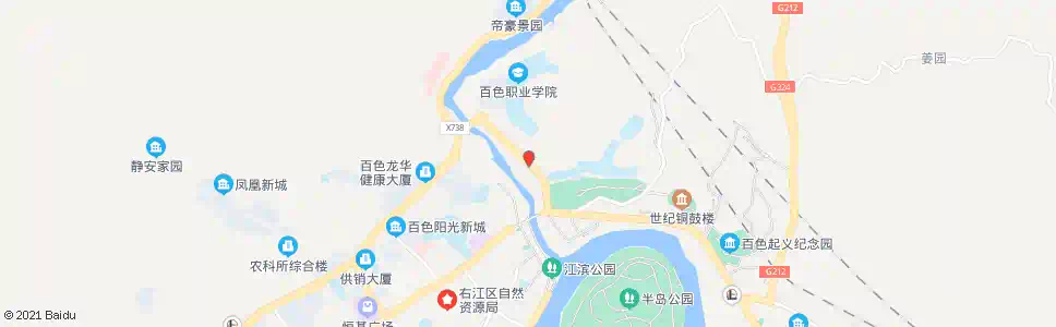 百色建新巷路口_公交站地图_百色公交_妙搜公交查询2025