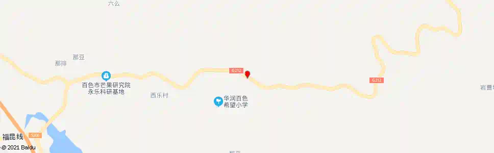 百色华润小镇_公交站地图_百色公交_妙搜公交查询2025