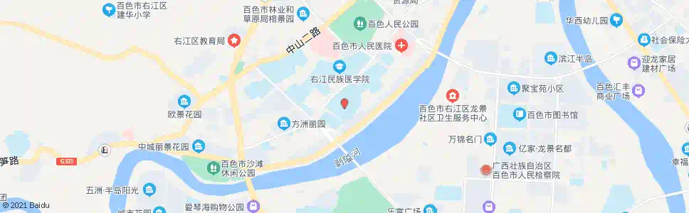 百色农校_公交站地图_百色公交_妙搜公交查询2025