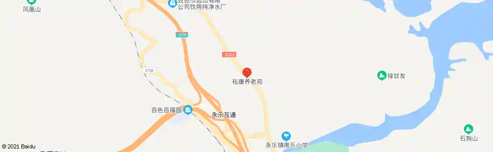 百色荔枝园_公交站地图_百色公交_妙搜公交查询2025