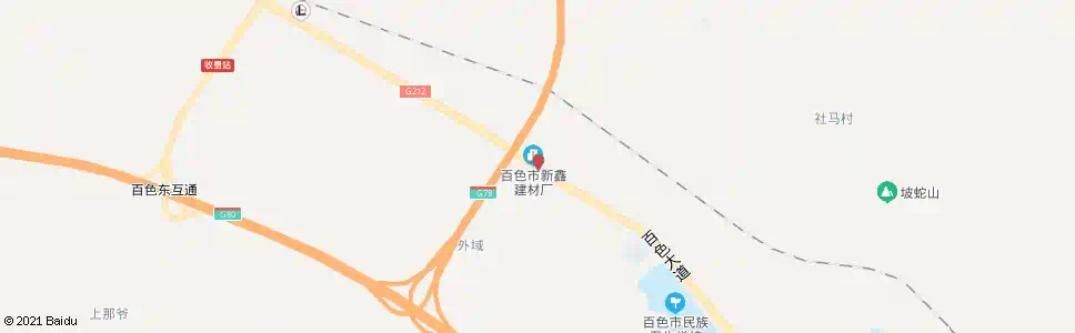 百色永靖村路口_公交站地图_百色公交_妙搜公交查询2025