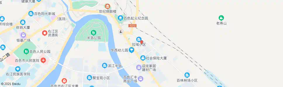 百色林科所宿舍_公交站地图_百色公交_妙搜公交查询2025