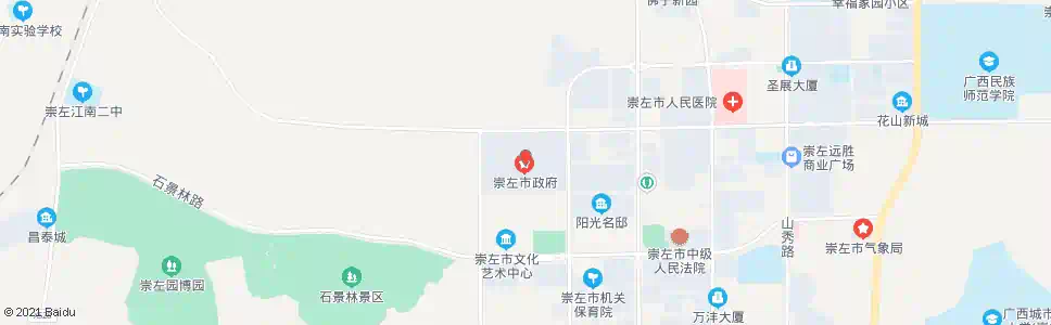 崇左计生局_公交站地图_崇左公交_妙搜公交查询2025